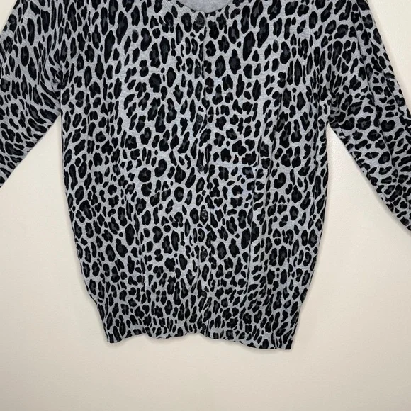Lane Bryant Leopard Print Sweater Size 14/16 - Picture 3 of 7